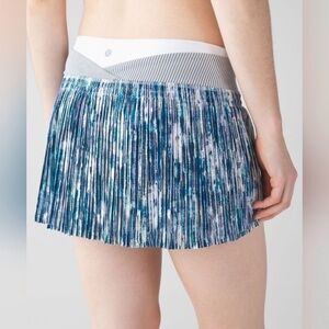Lululemon Time To Shine Skirt Blurry Belle Tink Stripe Battlesh 8